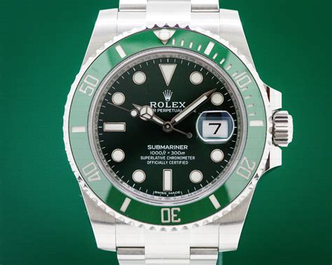 rolex sub green ceramic ราคา|Rolex submariner green bezel.